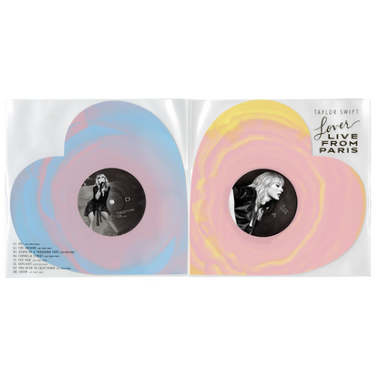 Lover (Live From Paris) Heart Shaped Vinyl