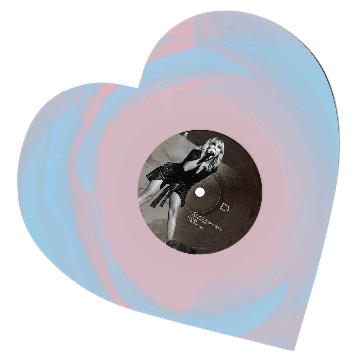 Lover (Live From Paris) Heart Shaped Vinyl