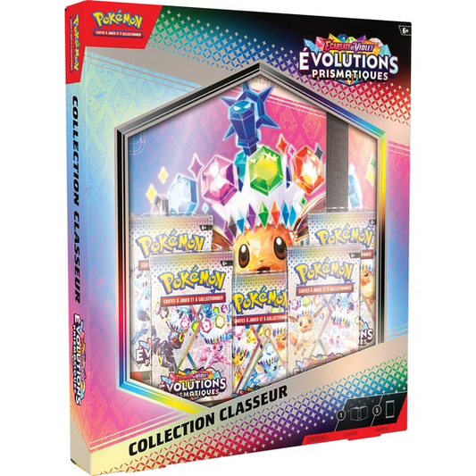 Coffret Collection Classeur Évolution prismatique EV8.5 Boosters